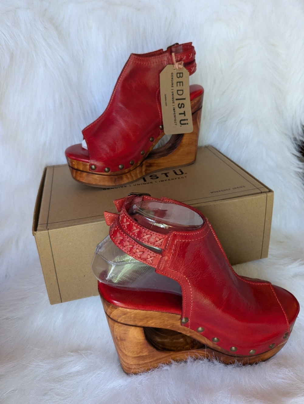 Bed Stu NWT/Box Imelda Platform Sandals 7 - Picture 16 of 16